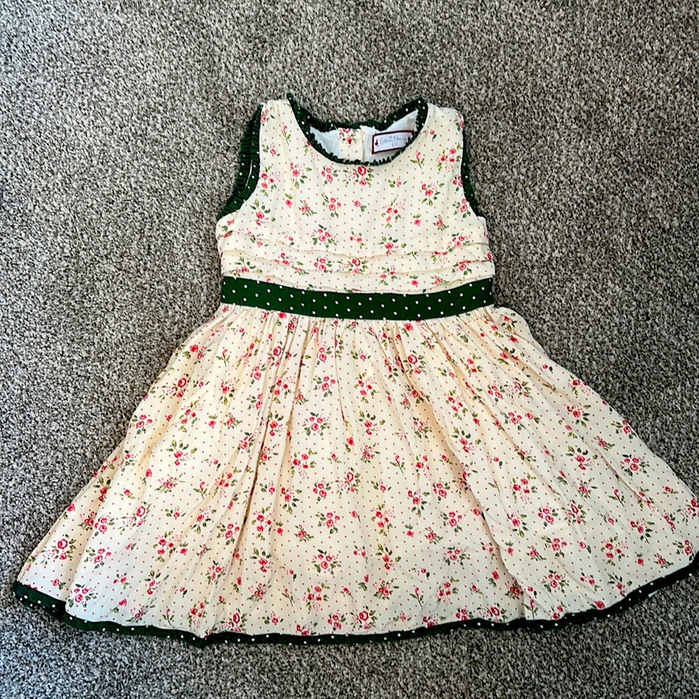 SweetHoney holiday inspired floral dress